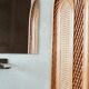Rattan and cannage screen