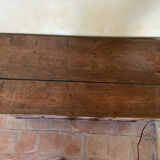 Chest of drawers in walnut and oak nineteenth