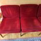 Sofa set with armchair and pouf by Arne Vodder for Glostrup.