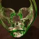 Crystal ashtray bowl in Murano style