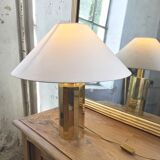 Lampe à facettes en laiton