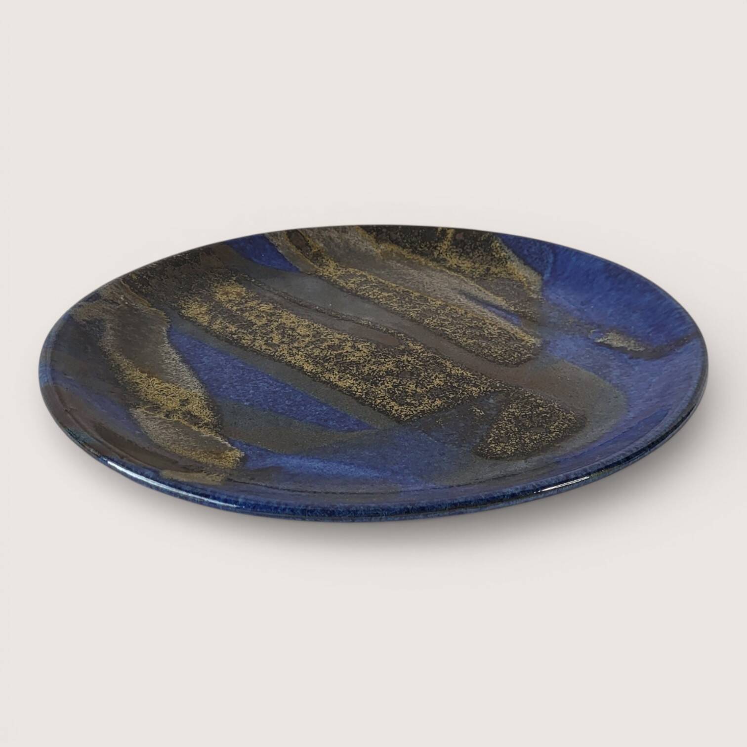 Stoneware dish Jean Cacheleux / Puisaye