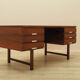 Rosewood desk, Danish design, 1970s, manufacturer: Eigil Petersens Møbelfab