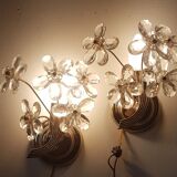 Pair of 70s sconces