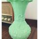 Vase en verre opalin Art Nouveau Portieux Vallerysthal