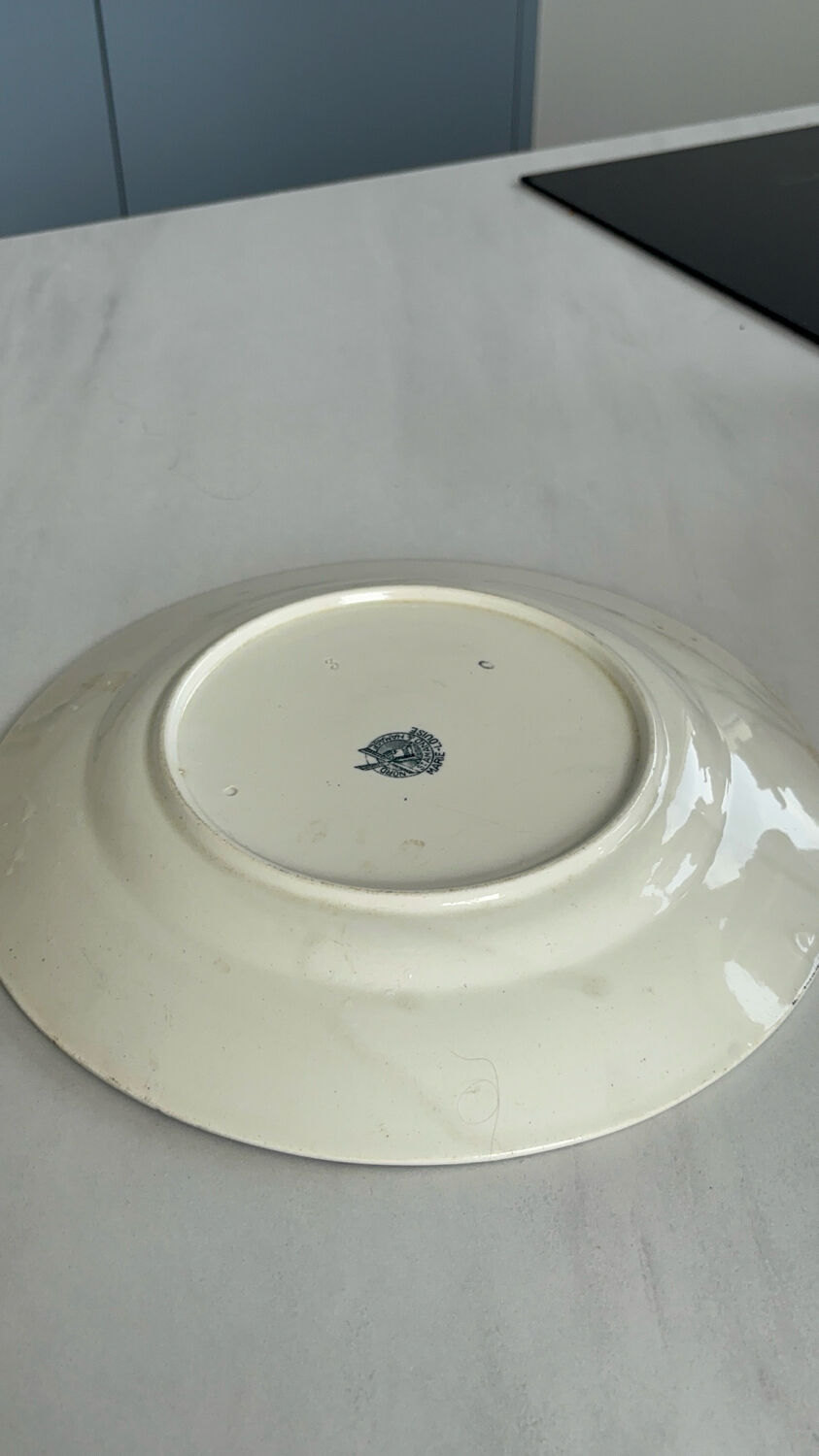 Old Saint-Amand & Hamage model Marie-Louise terrine bowls