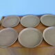 Lot de 6 assiettes en grès