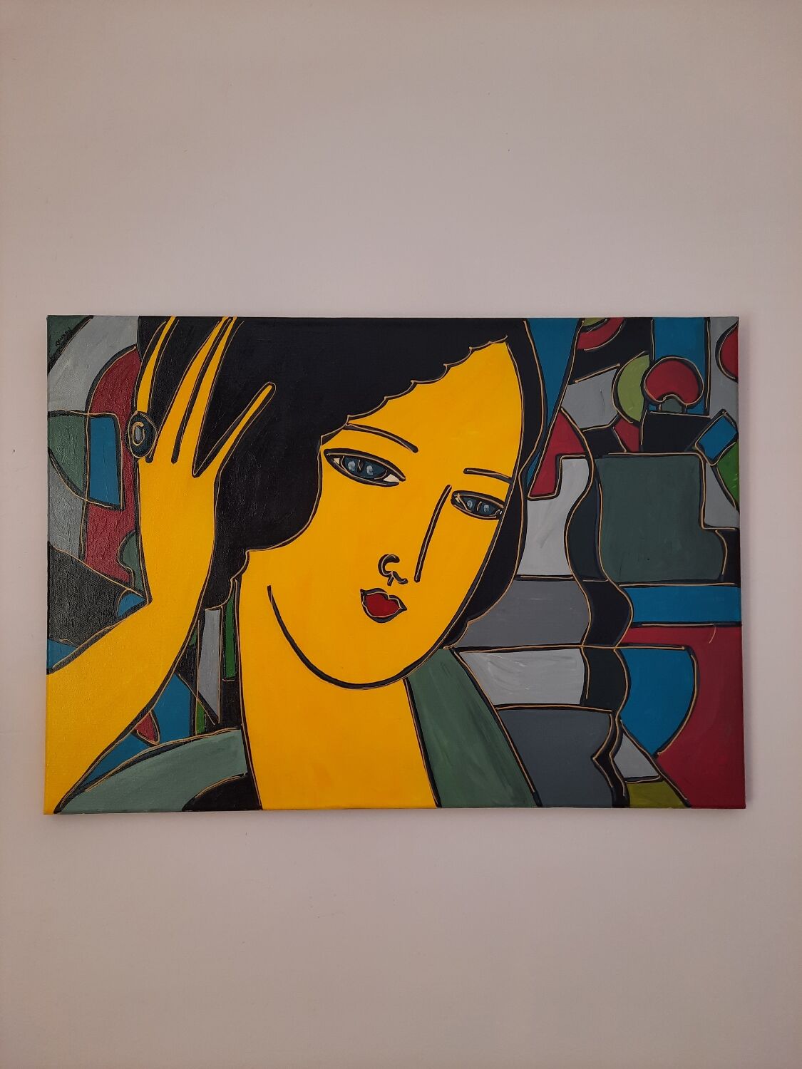 Painting Patricia Kleyman