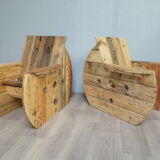 Paire de fauteuils touret original