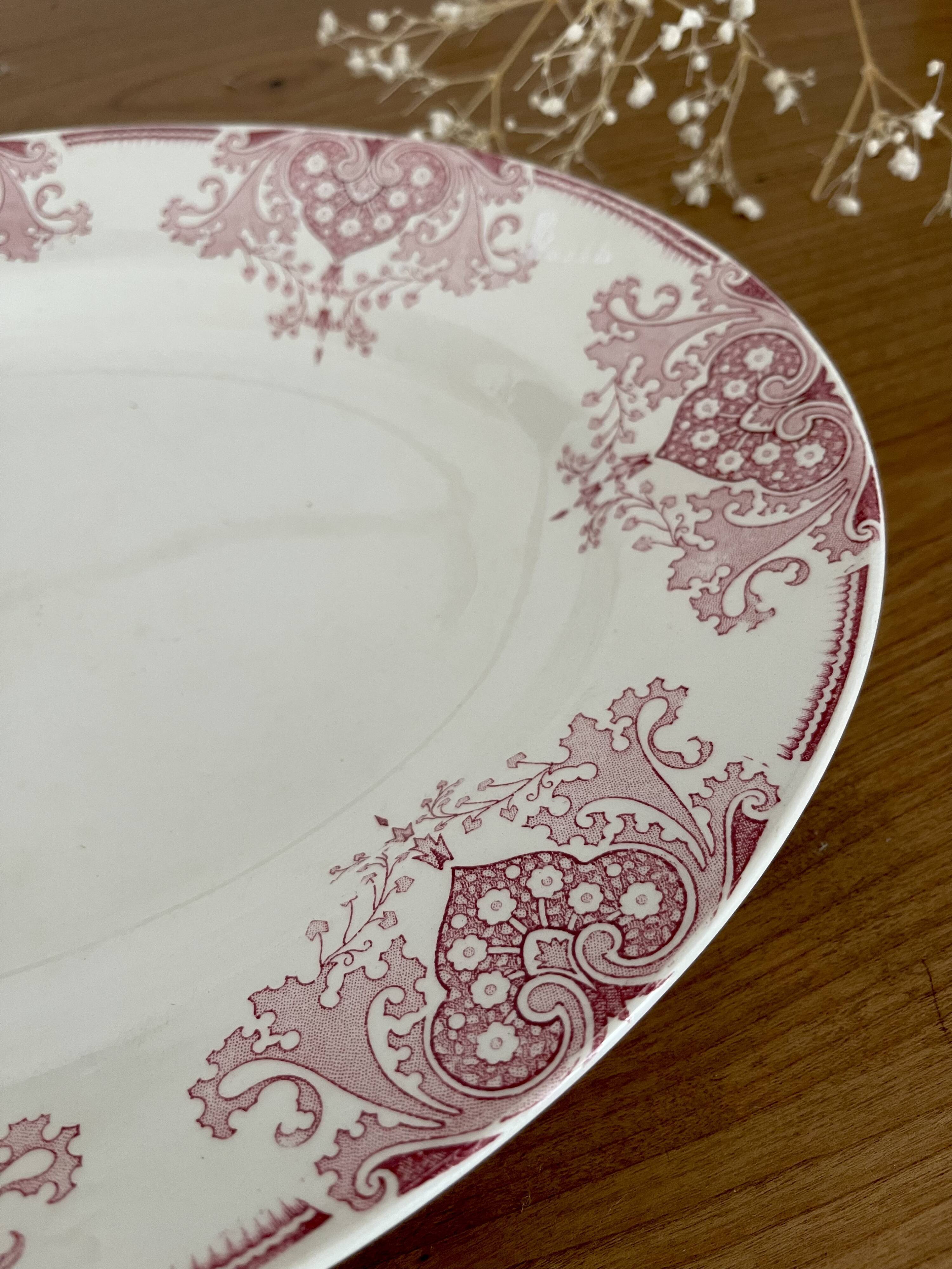 Ancient dish Lunéville