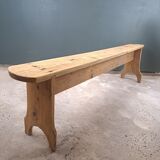 Wooden bench