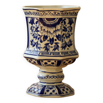 Small antique Boch vase Amsterdam model