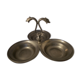 Pewter display of the Manoir Paris