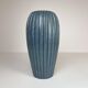 Blue vase from the mid-century period by Vicke Lindstrand, 1950s, Sweden.