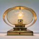 Preciosa gold wall lamp or table lamp / Kamenický Šenov, 1970s
