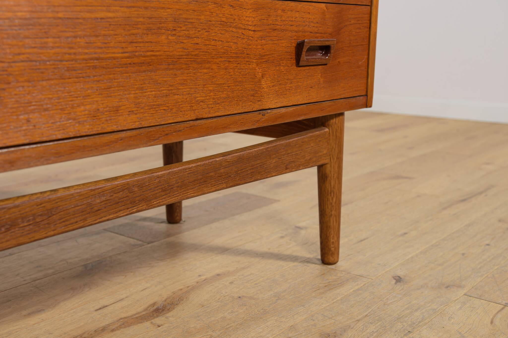 Mid-Century Teak Shelf by Johannes Sorth for Bornholm, Denmark, 1960s