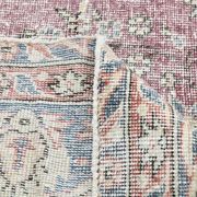 7x10 Faded Grey Beige Turkish Vintage Rug, 216x304Cm