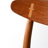 Ensemble de quatre chaises de Hans Wegner