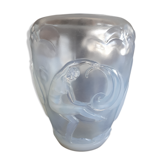 Vase en verre de Verlys