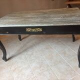 Solid oak style desk