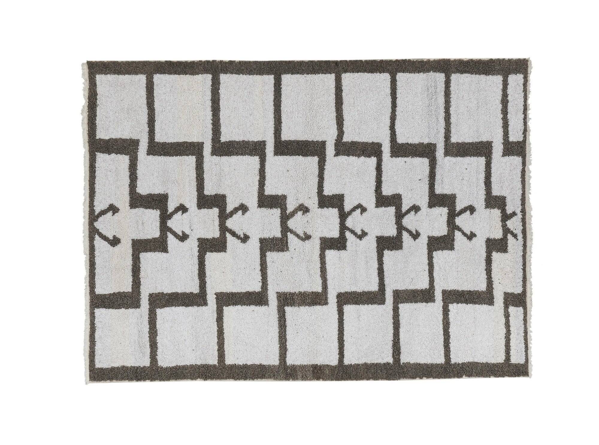 Tapis turc vintage fait main 132x190 cm