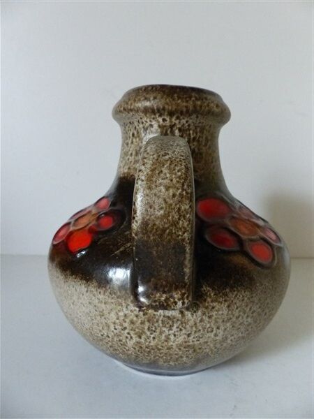 Vase Fat Lava Germany flower decoration