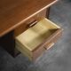 Mid-Century Danish Scandinavian Modern Teak Bilateral Desk with Drawers, 1960s