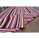 Tapis vintage turc Oushak fait main en laine et coton, années 1970
