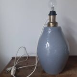 Striated Murano glass lamp, 1970s