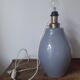 Murano glass lamp with ribbed pattern, 1970s