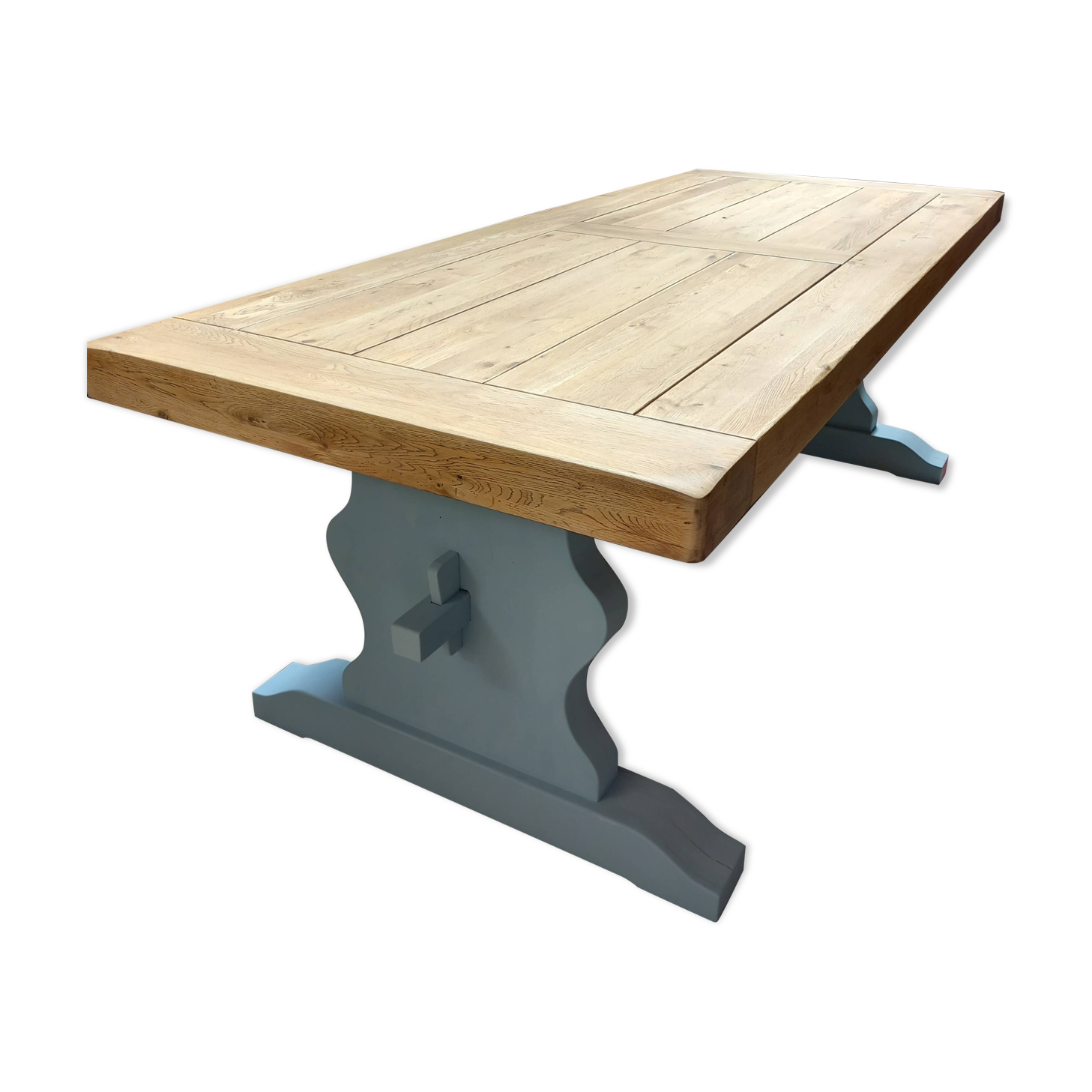 Table de ferme en chêne massif