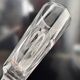 7 flûtes à champagne en cristal Baccarat