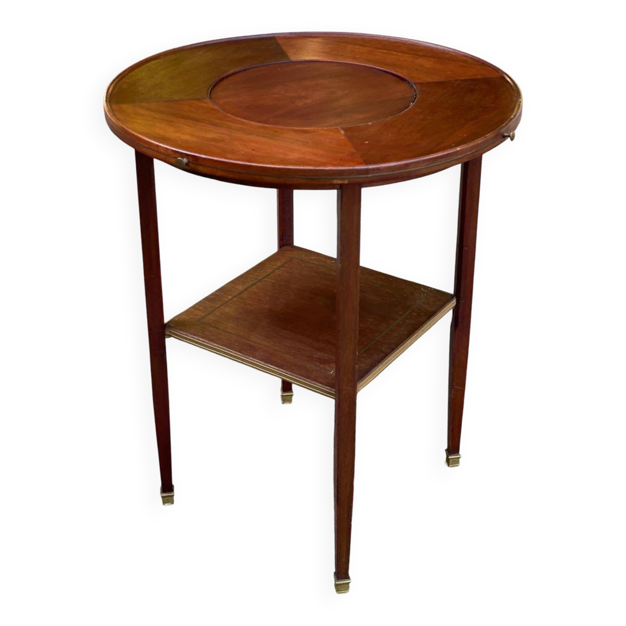 Louis XVI swiveling stand in solid wood from the 19th century