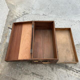 Wooden chest / military trunk