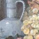 Still life oil painting painting signed