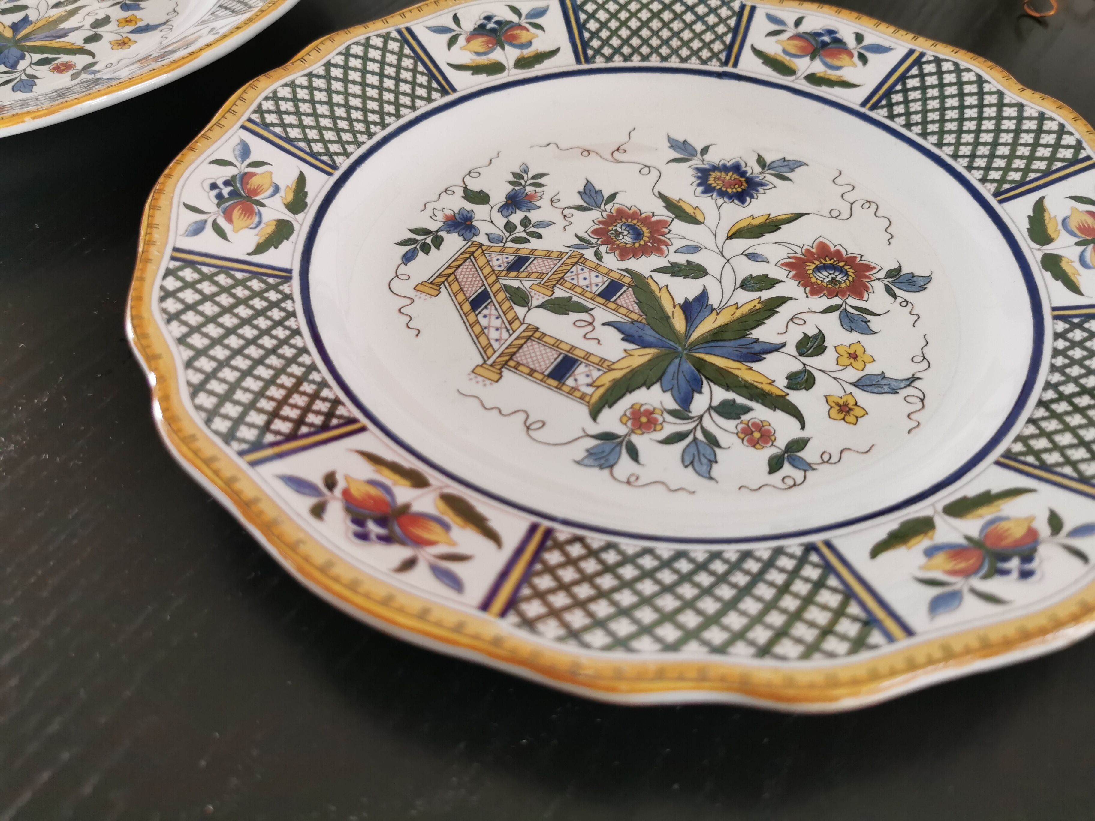 Sarreguemines plates