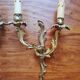 Pair of Louis XVI-style gilded bronze appliques
