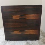 Square rosewood side table