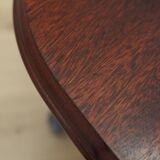 Table basse en acajou, design danois, années 1960, production : Danemark