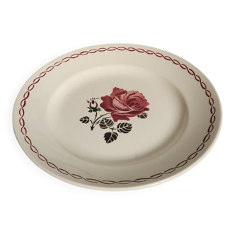 Large serving plate Germaine de Badonviller