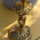 Vintage Rococo style gilded bronze lamp base