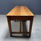 Grande table à draperie en bois antique