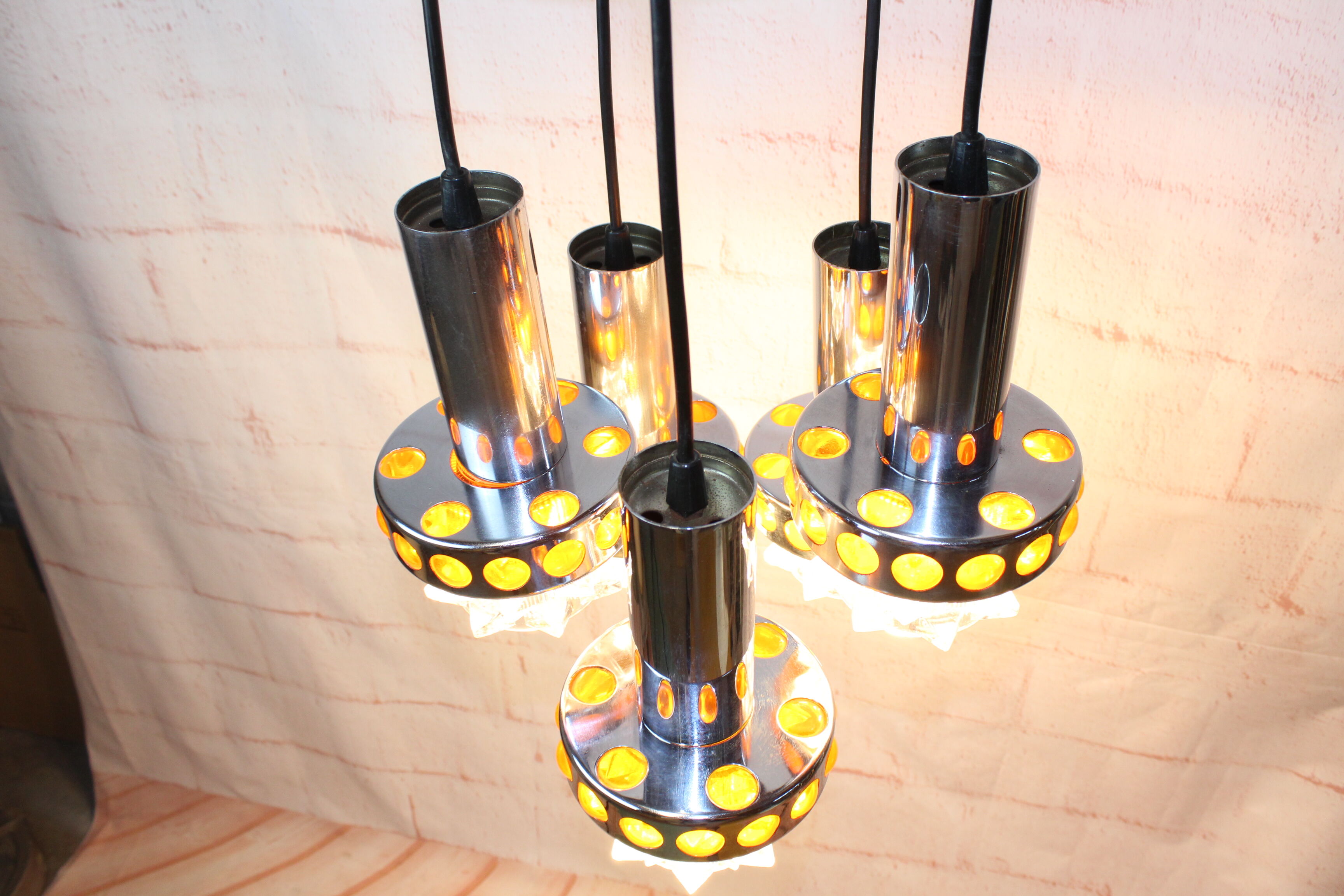 Vintage Raak chandelier 1970