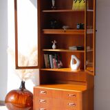 Vintage bookcase with lighting - E. Gomme - G Plan