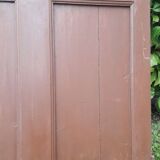 Porte vitrée H186,5xL98,5 de communication moulurée