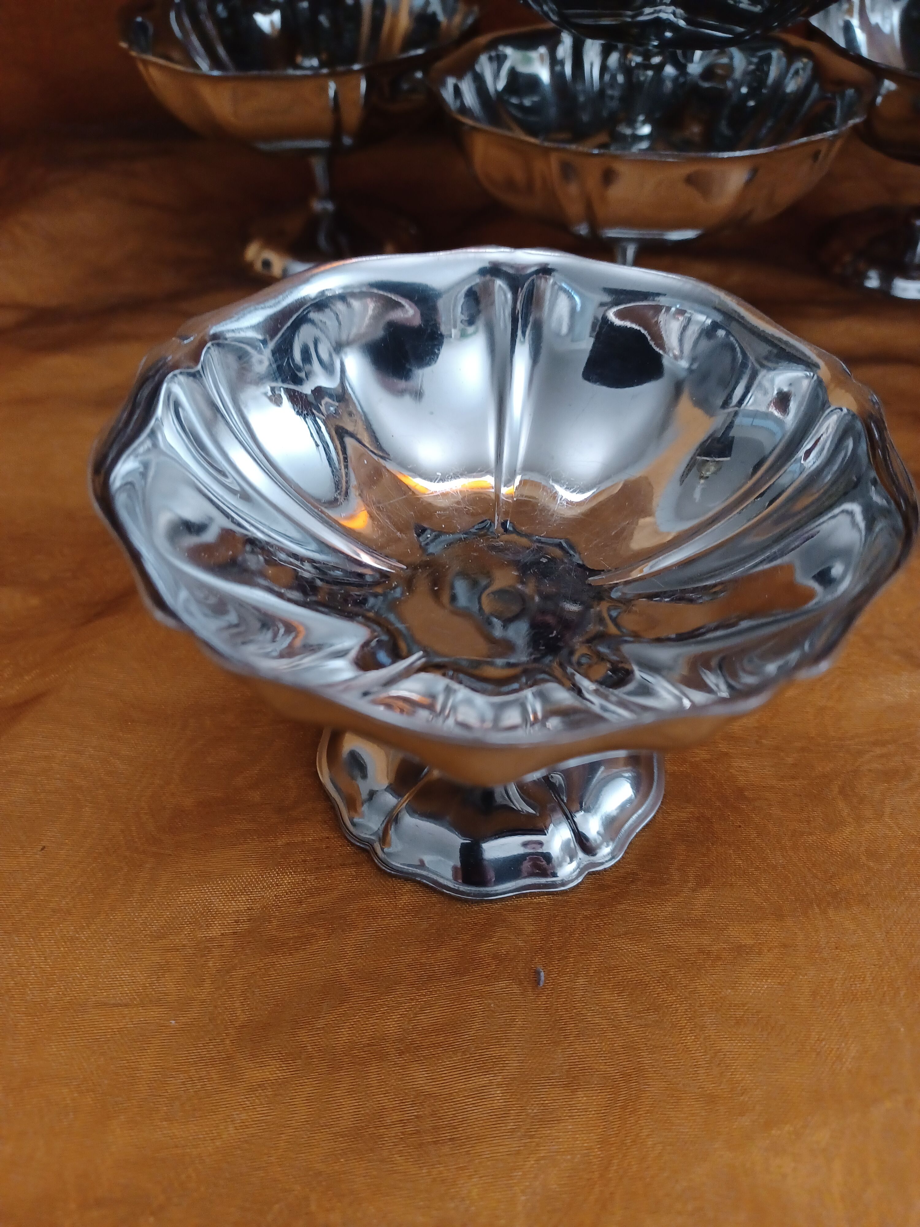 11 Stainless steel dessert ice cream cups