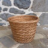 Round wicker basket XL