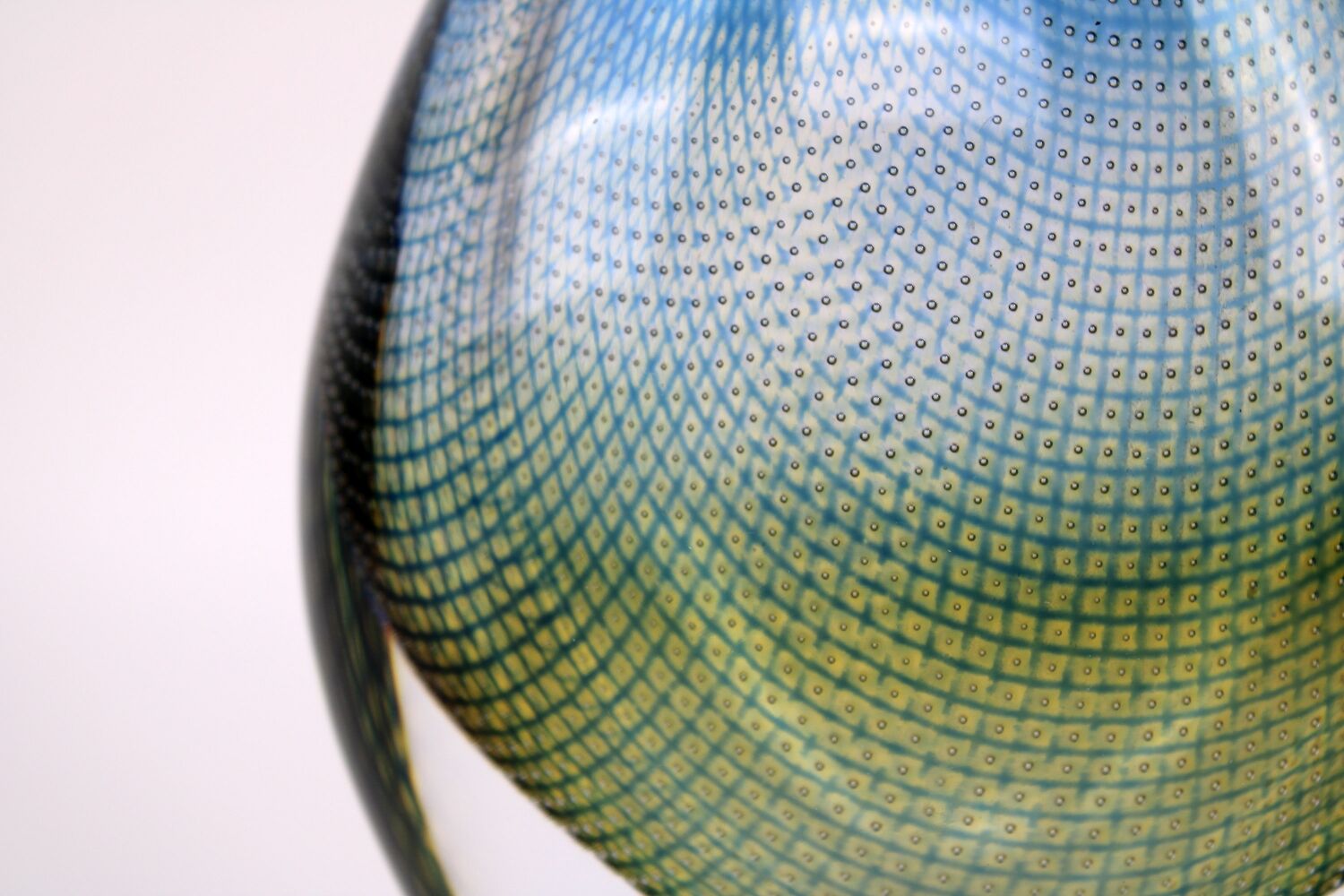 Glass vase Sven Palmquist Kraka made by Orrefors Sweden 1960s