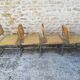 Four chairs Marcel Breuer cesca B32