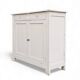Old Parisian sideboard, two doors, two drawers.